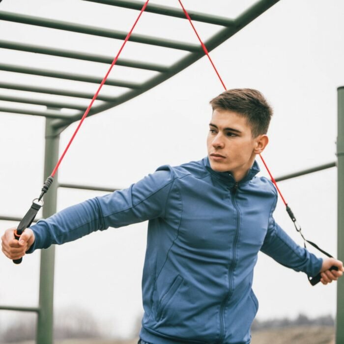 11-Piece Set: Resistance Bands Set Fitness - Image 6