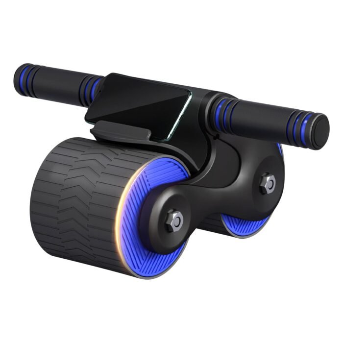 Automatic Rebound Anti-Slip AB Roller Wheel with Knee Pad Holder - Image 1