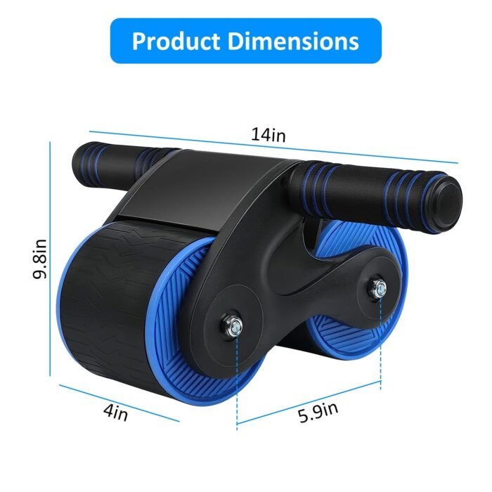 Automatic Rebound Anti-Slip AB Roller Wheel with Knee Pad Holder - Image 16