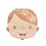 Wooden Storage Keepsake Box For Baby Teeth - Image 2